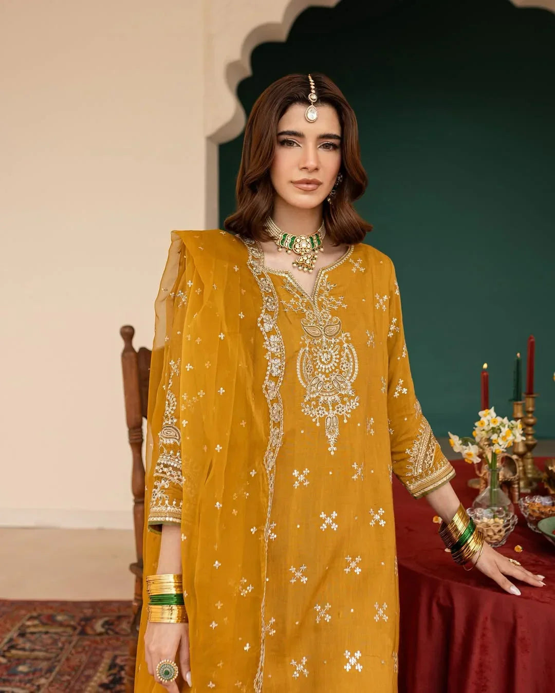 Aroosh cotton 3-piece by NAAZPOSH