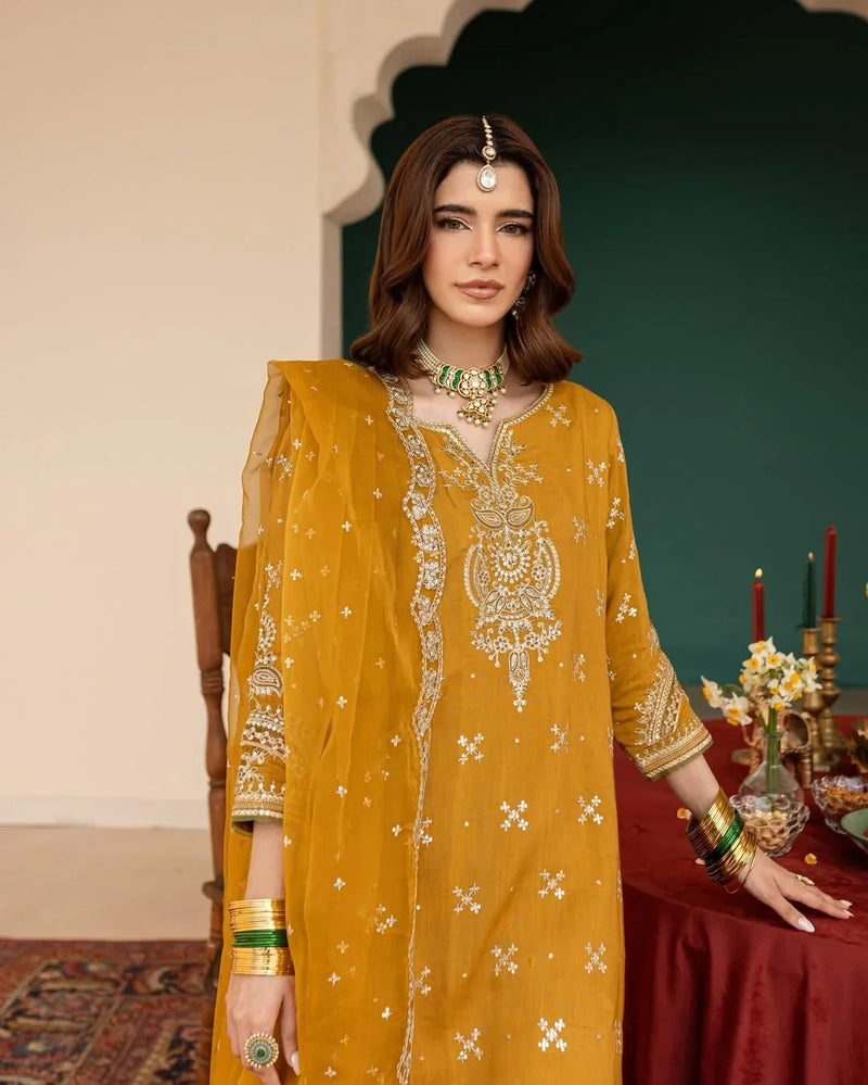 Aroosh | Cotton 3-Piece