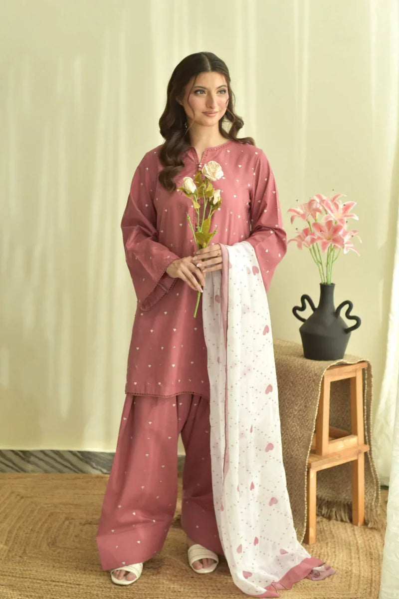 Rayhaa | Printed Cotton 3-Piece
