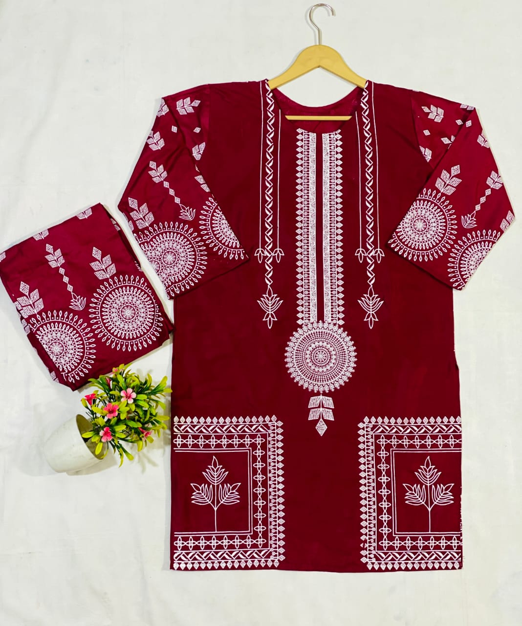 Rangeen printed lawn 2-piece by NAAZPOSH