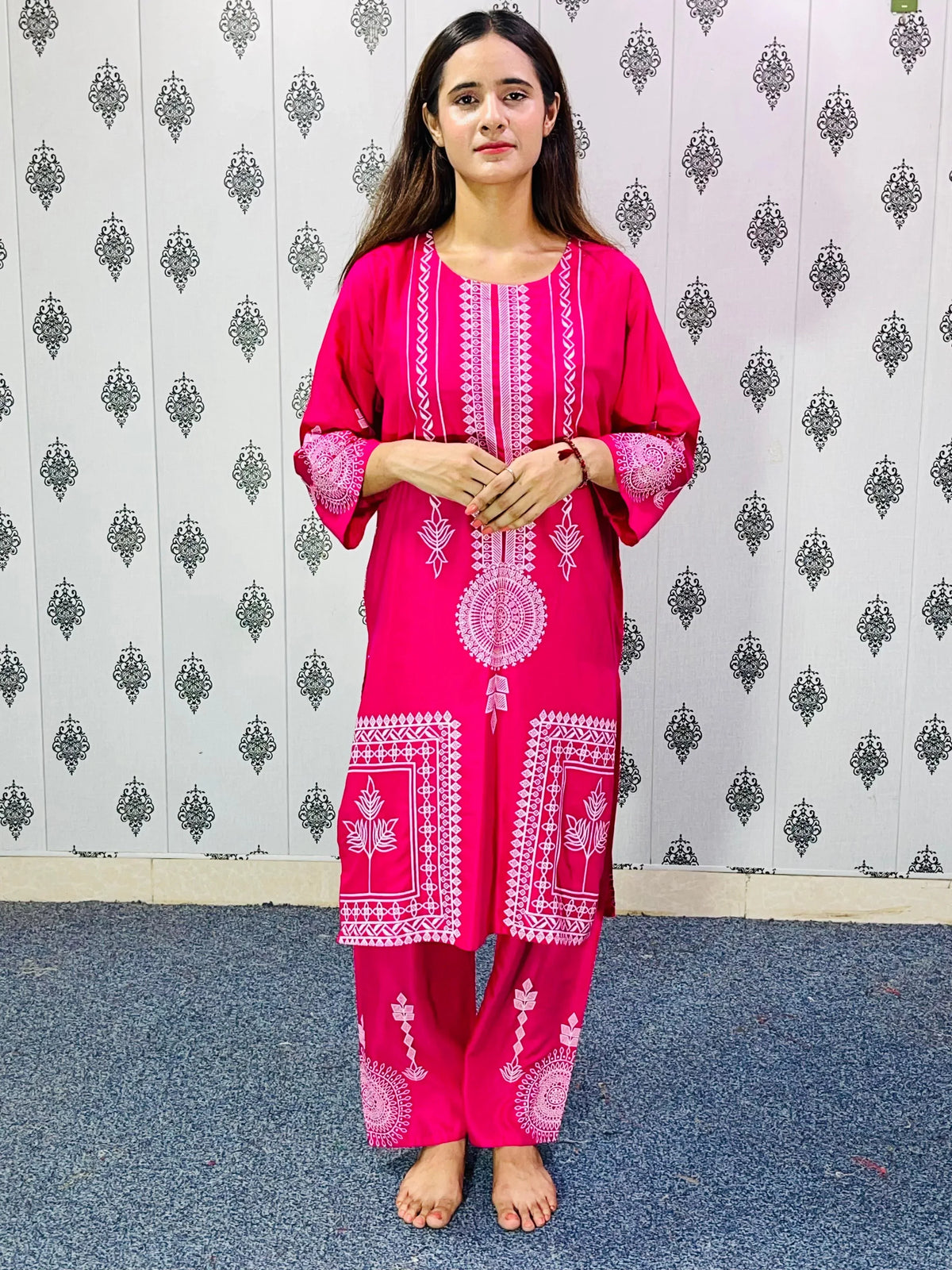 Rangeen printed lawn 2-piece by NAAZPOSH