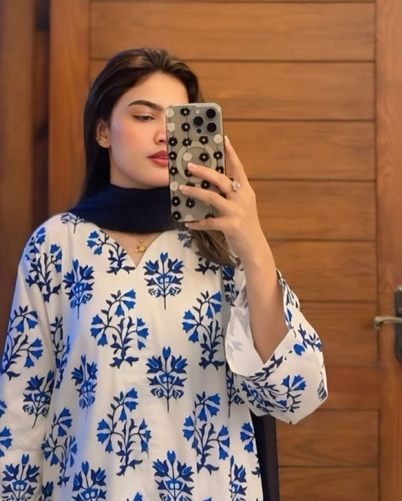 Floral | Linen 2-Piece