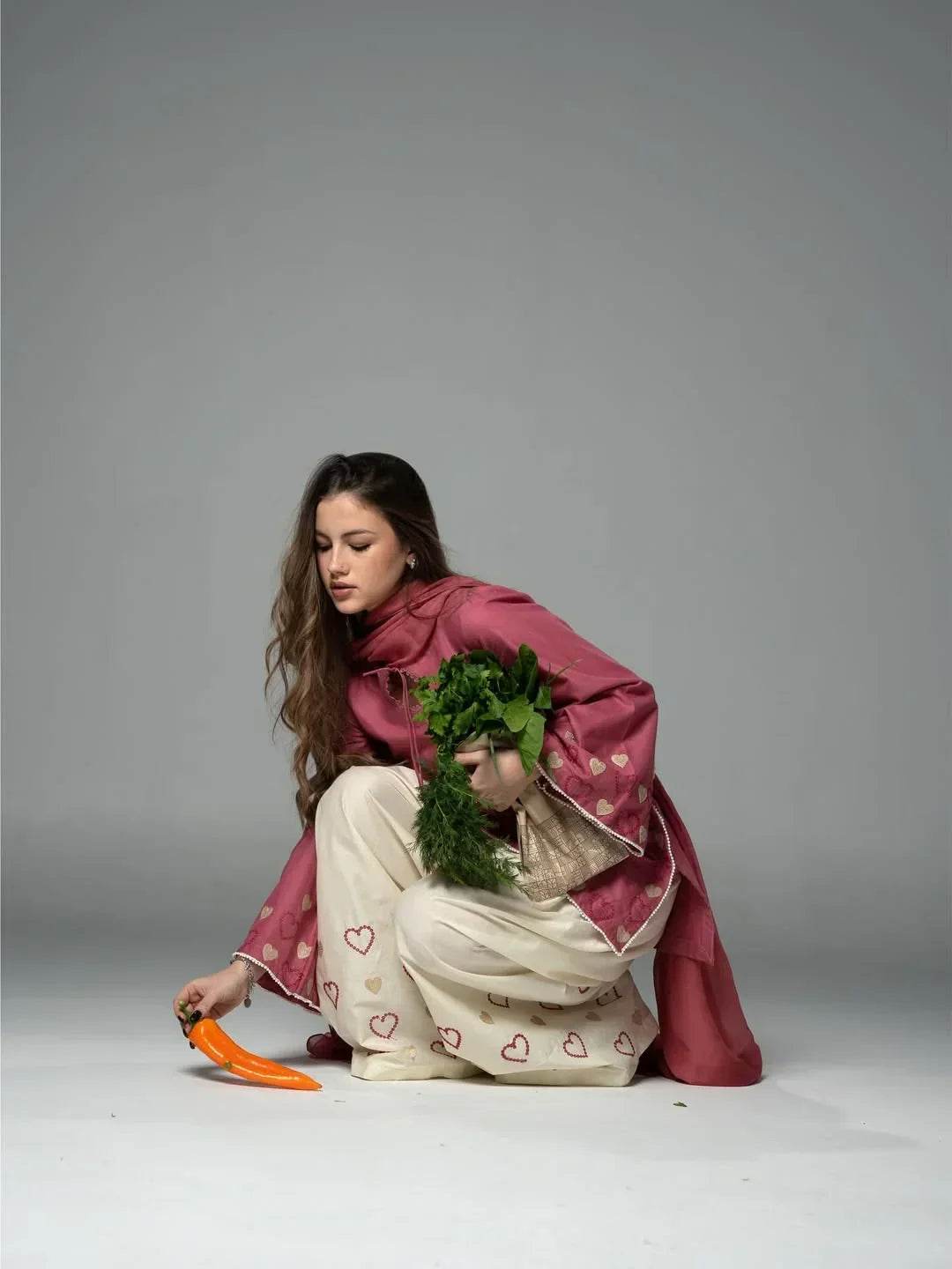 Zebaa embroidered cotton 3-piece by NAAZPOSH