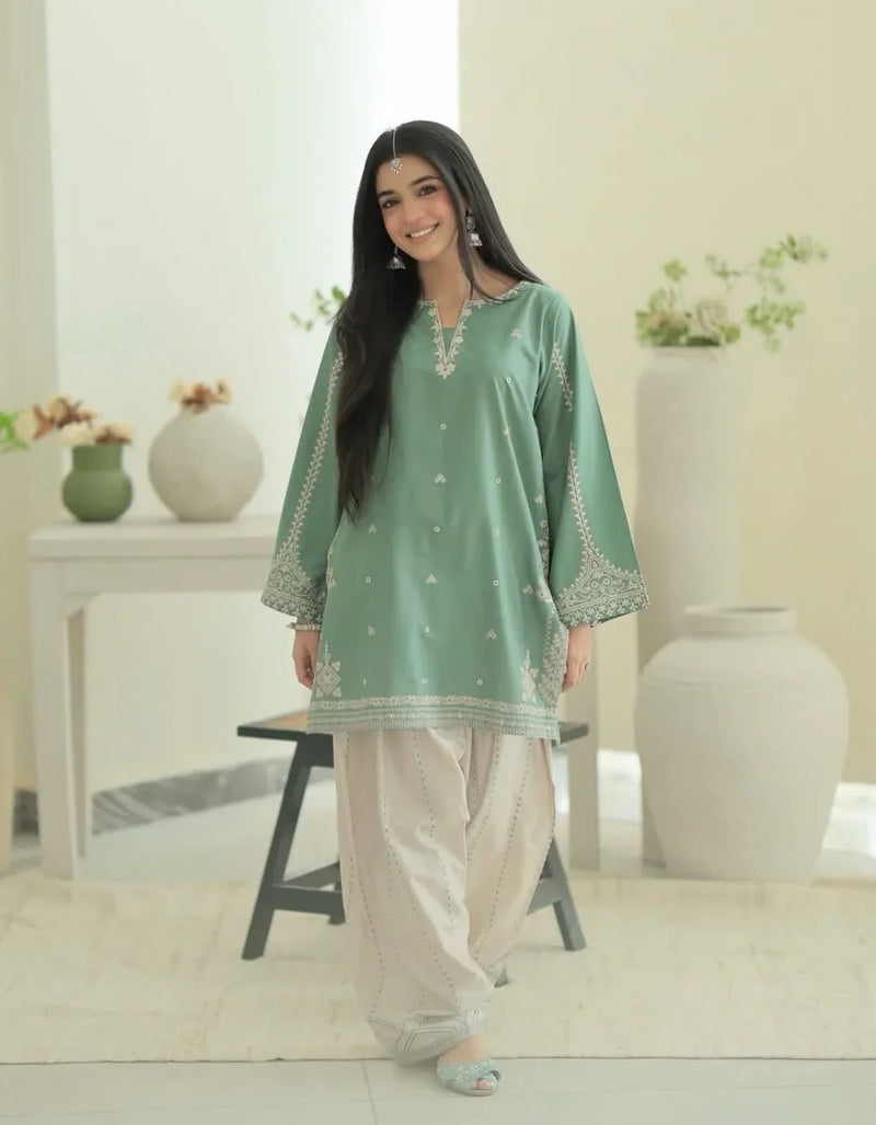 Shumaim | Embroidered Lawn 2-Piece