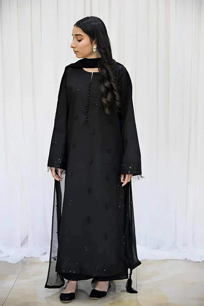 Zoya embroidered cotton 3-piece by NAAZPOSH
