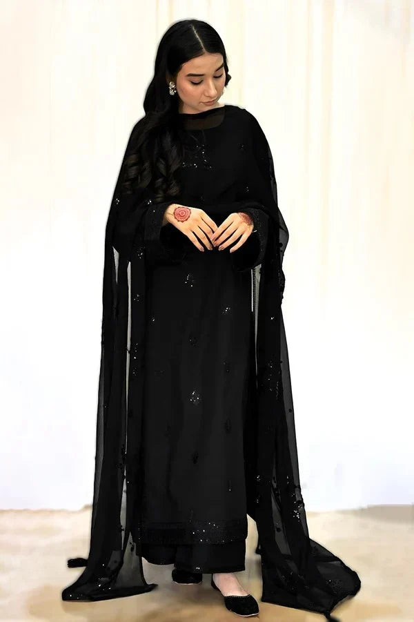 Zoya embroidered cotton 3-piece by NAAZPOSH