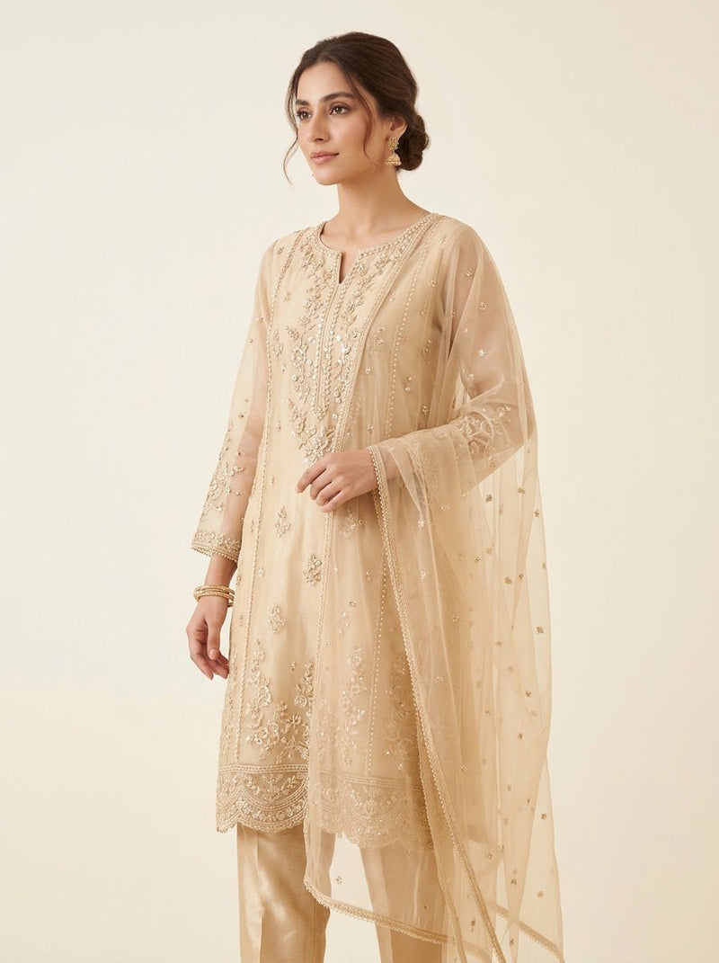 Shehnaz | Festive Organza 3-Piece