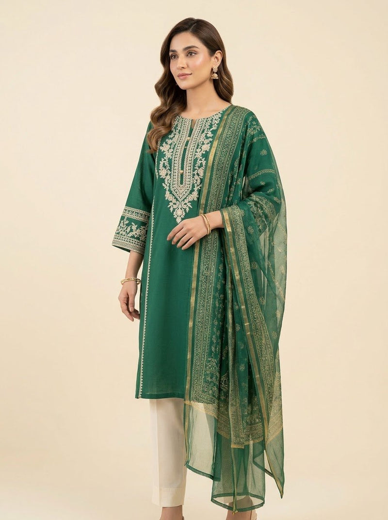 Zarina | Embroidered Lawn 3-Piece