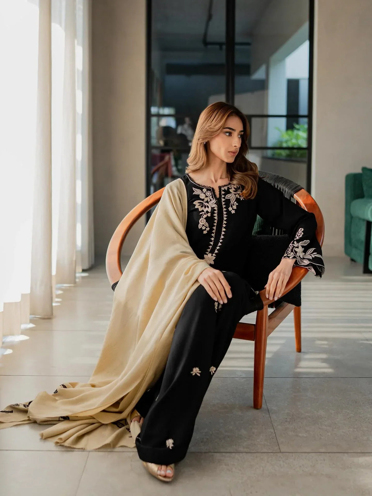 Arshiya cotton 3-piece by NAAZPOSH